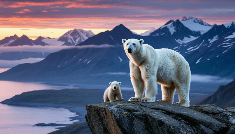 Zapovedik_ostrov_Vrangelya_belye_medvedi